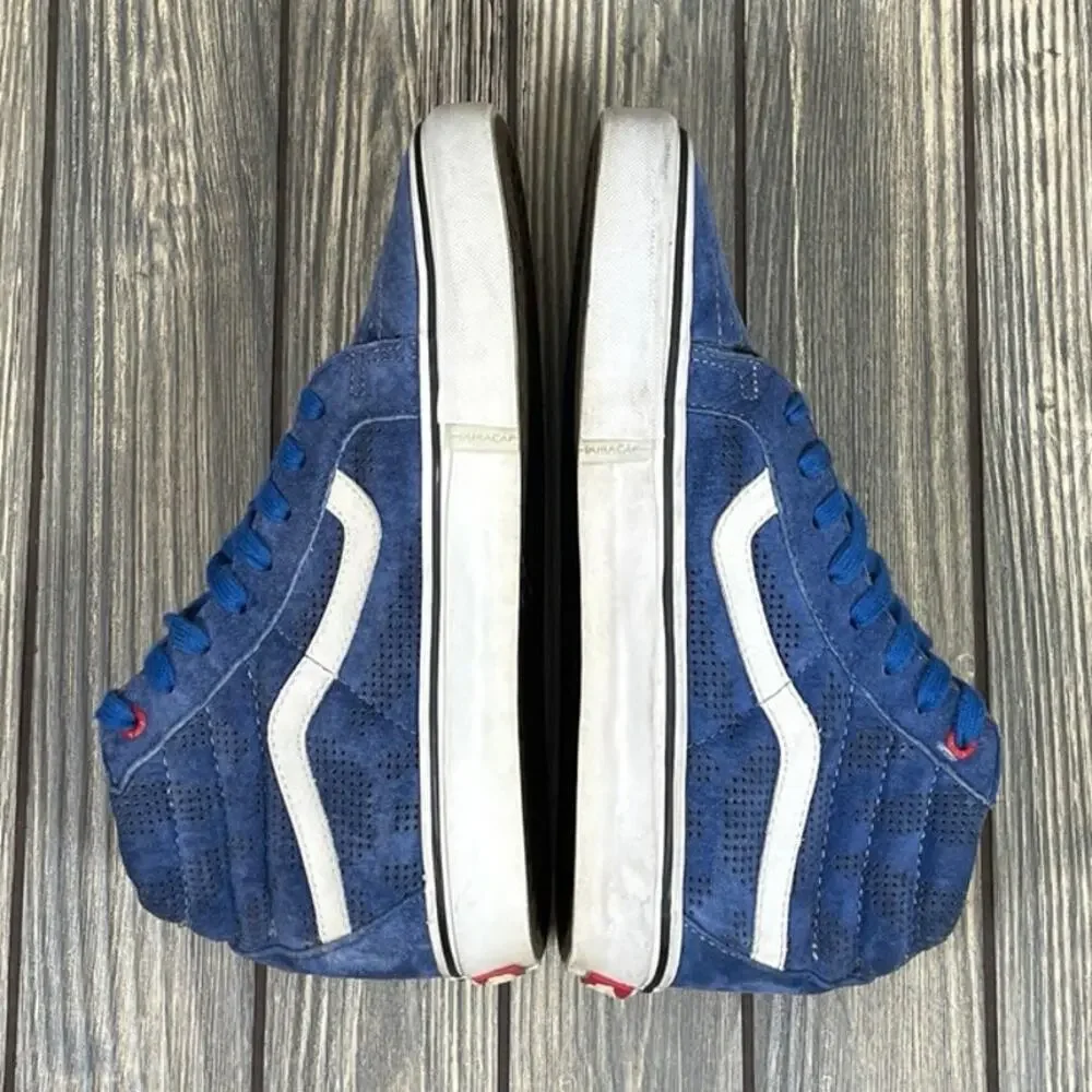 Vans Hosoi Pro Classic Professional SK8 Hi Skateboard Shoe Sneaker Suede Men 7.5